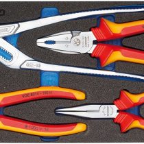 Gedore VDE Pliers Set in 1/3 ct Module, 1500 CT1 VDE 142