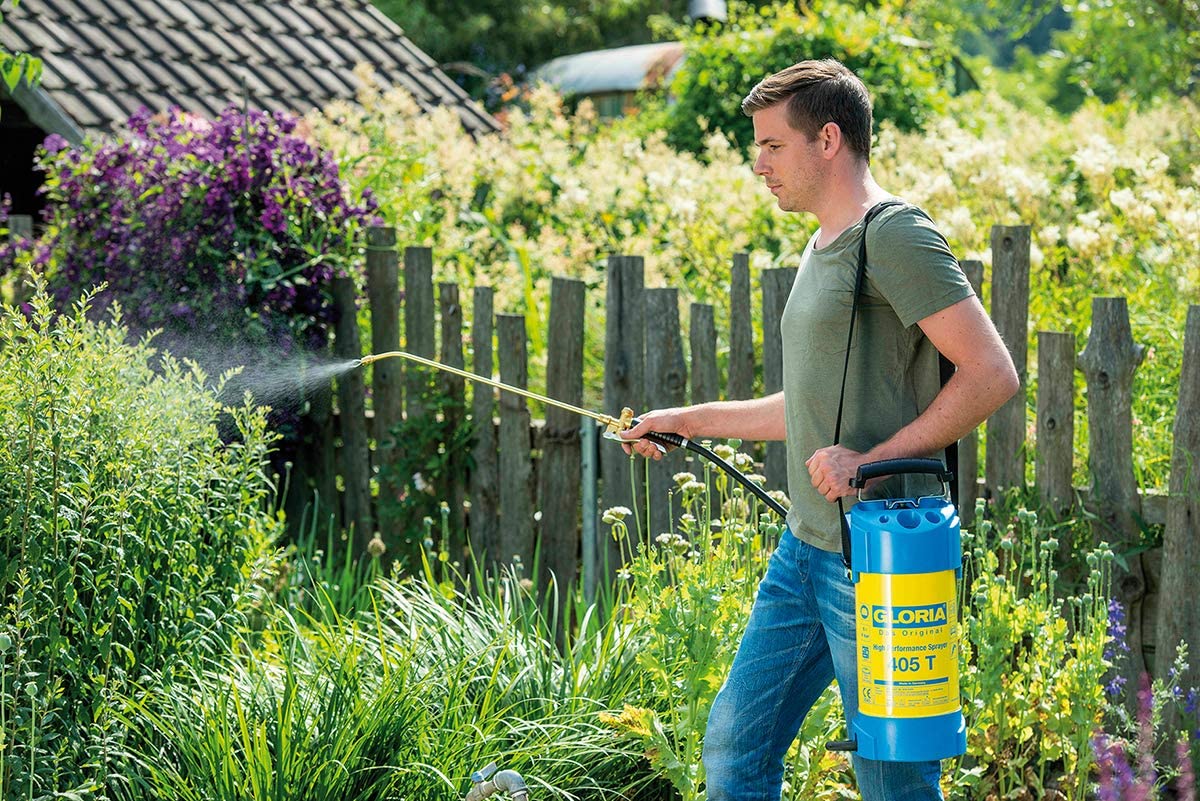 Gloria "405 T" High Performance Sprayer, Yellow/Blue, 23x22x57.5 cm, Yellow,Blue, 5 Litre - Image 3