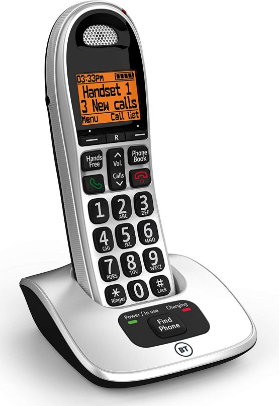 BT 4000 Big Button Advanced Call Blocker Home Phone, Single Handset Pack