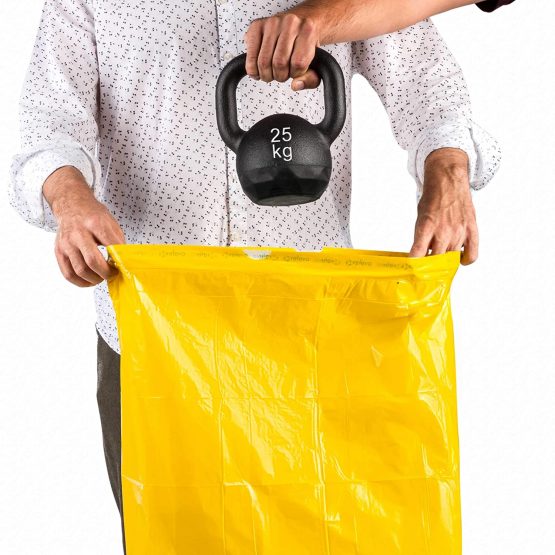 Relevo 100% Recycled Bin Liners, Heavy Duty 50L, 10 Bin Bags - Image 4