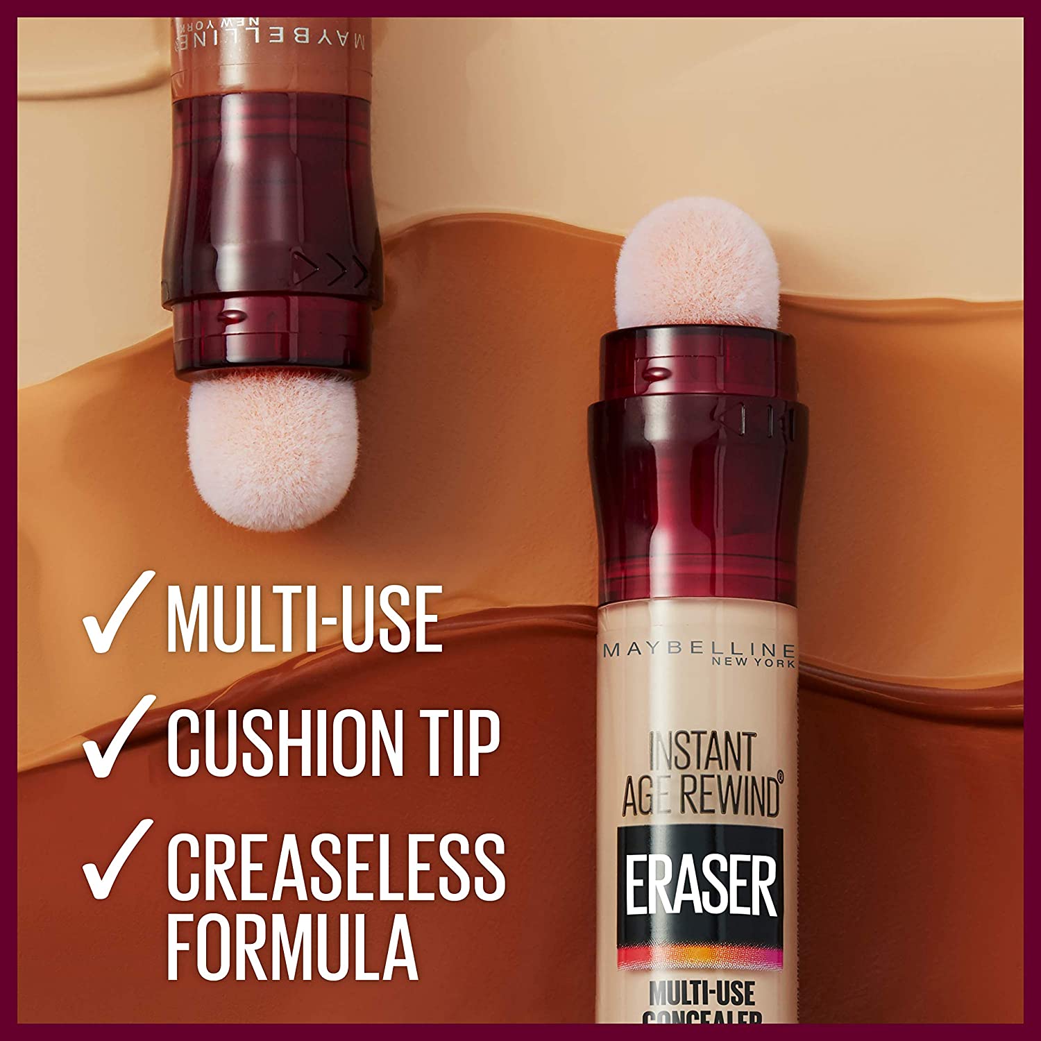 MAYBELLINE Instant Age Rewind Eraser Dark Circles Treatment Concealer 120 Light, Light 120, 5.91 ml (Pack of 1) - Image 4