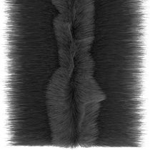 STORMGUARD 05AM054007MBL Twin Pack Garage Door Brush Pile Draught Seal, Black, 7 m