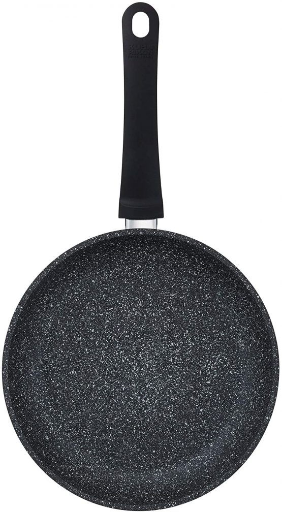 Kuhn Rikon Easy Induction Marble Non-Stick Frying Pan, 28 cm, Black - Image 2