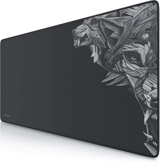 TITANWOLF Gaming Mouse Mat XXL 900×400 mm Extended Large Mouse Pad XL