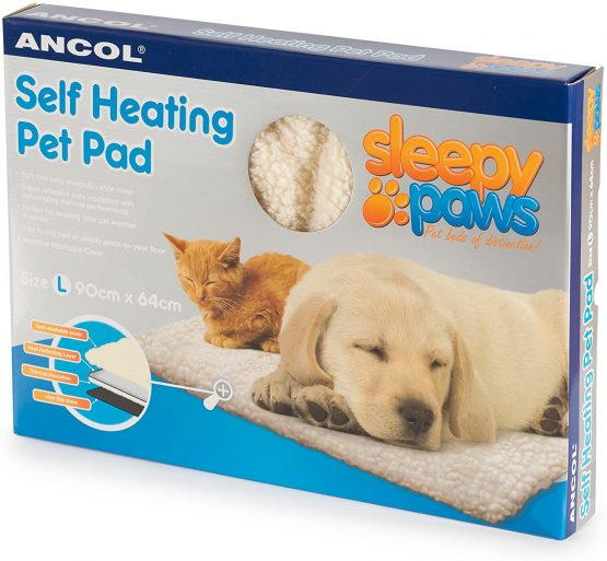 Ancol - Self Heating Pet Pad Cat/Dog Bed - Large