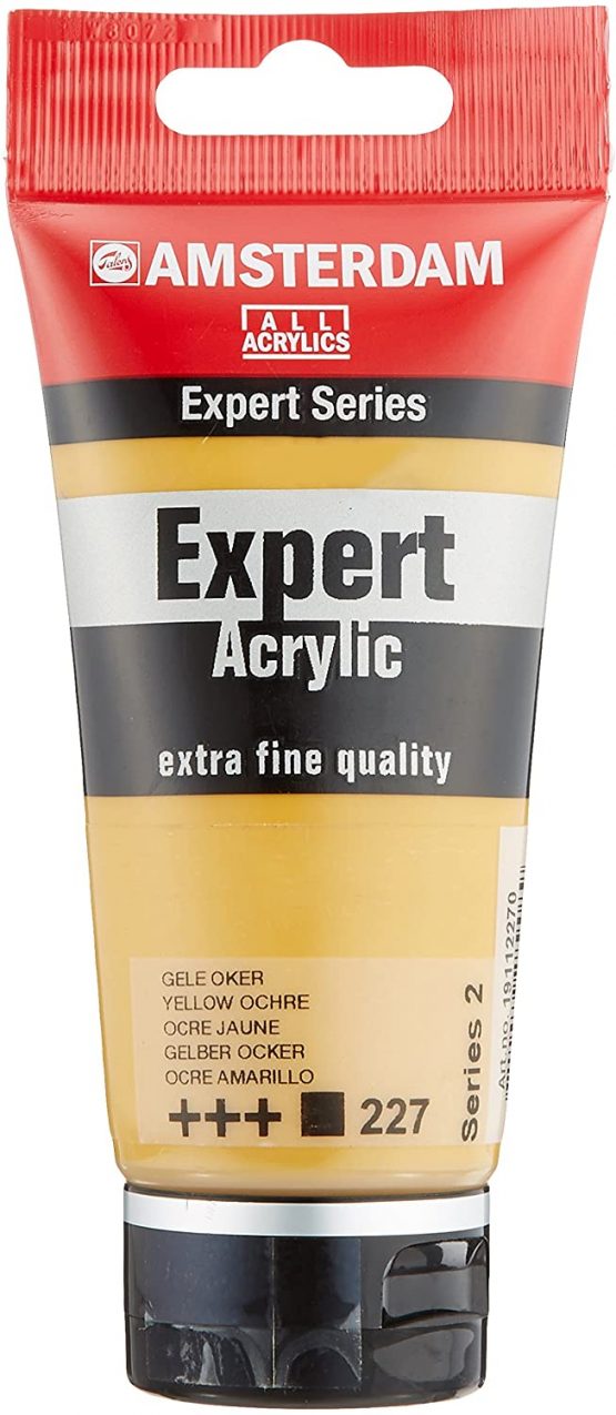 Amsterdam Expert Series Acrylic Tube 75ML YELLOW OCHRE (227) Series 2