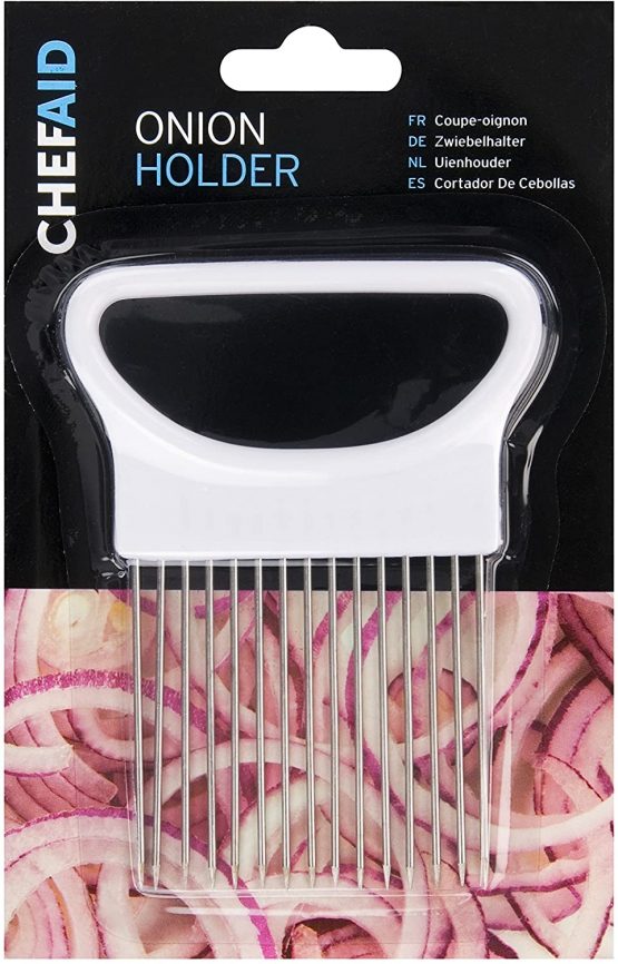 Chef Aid 10E01627 Onion Holder, Regular , White