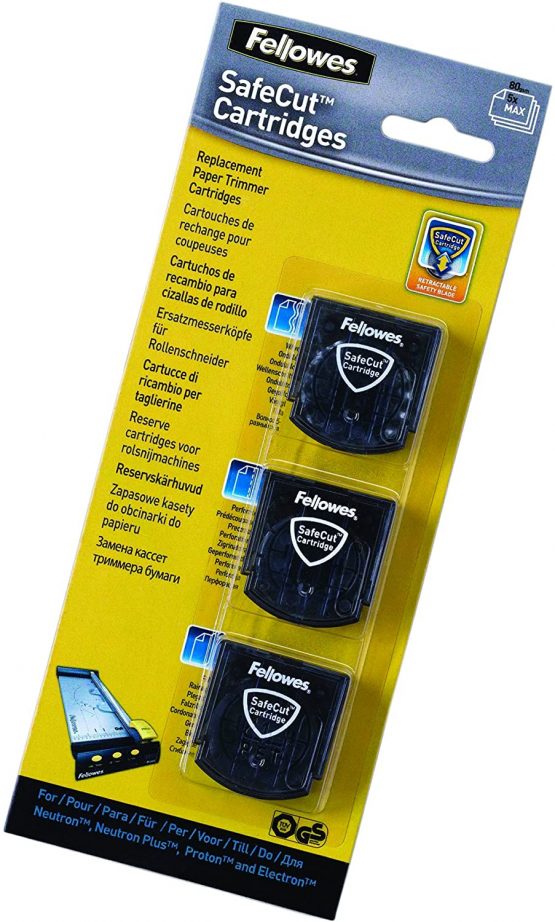 Fellowes Safecut Replacement Blades - 3 Styles