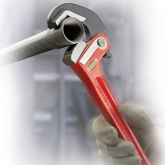 RIDGID 10358 Model 14 RapidGrip Heavy-Duty Pipe Wrench, 14-inch Pipe Wrench - Image 4