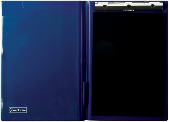 Avery Zweckform A4 Clipboard Folder for Snap-Apart Forms PVC Film Blue