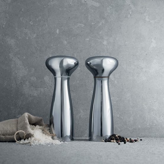 Georg Jensen Alfredo Salt and Pepper Grinder Mill, 7.87 in, Stainless Steel by Alfredo Häberli - Image 4