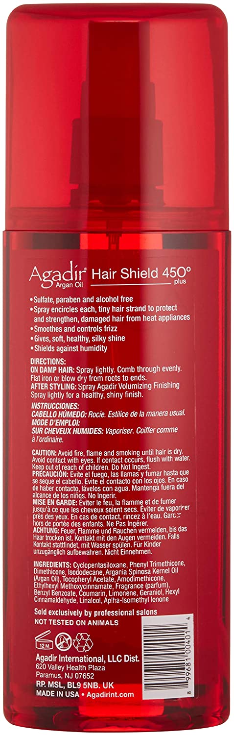 Agadir Argan Oil Hair Shield 450 Degree Plus Spray Treatment, 200 milliliters, Multicolore, 200 ml (Pack of 1) - Image 2