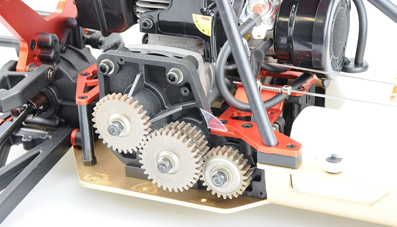 Amewi Pitbull 22060 Buggy 1: 5 x M, 30 cm/2.4 GHz - 2WD, Black, 11.81 x 18.9 x 10.63 inches - Image 4