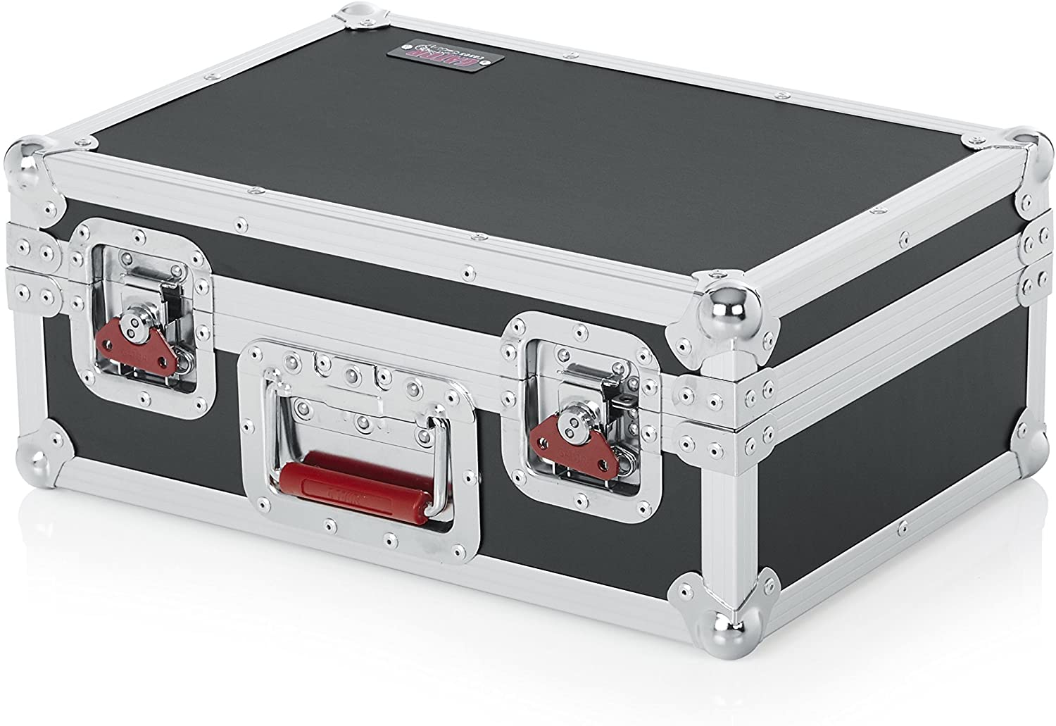 Gator Cases G-TOUR Road Case with Foam Drops for (15) Wired Microphones & Accessory Storage (G-TOUR M15), Black - Image 3