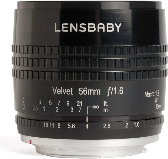Lensbaby LB-V56BM"Velvet 56" Lens for Micro Four Thirds Camera
