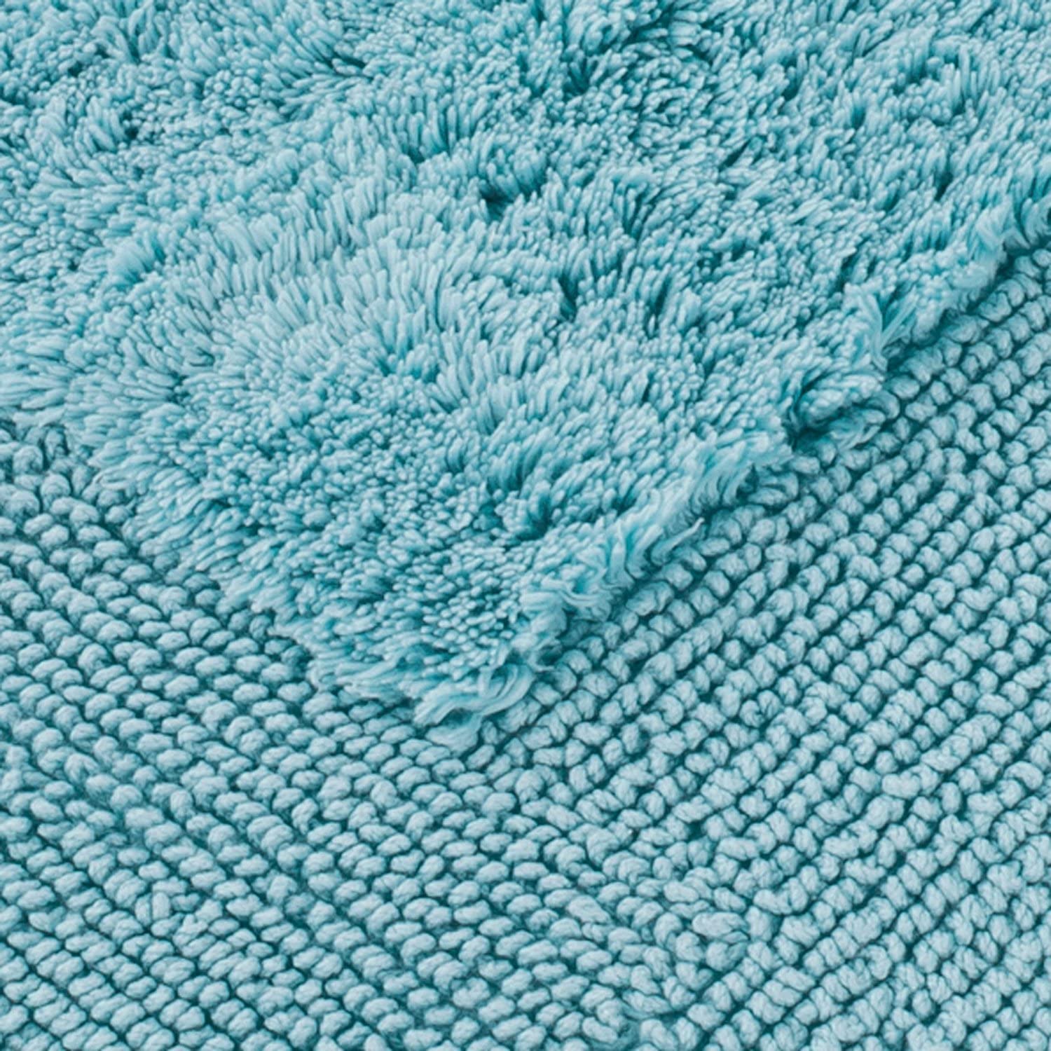 Möve Loft tufted bath mat 60 x 100 cm made of 100% cotton, arctic - Image 2