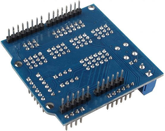 HALJIA Sensor Shield V5.0 Expansion Board Compatible with Arduino UNO MEGA R3 Mega2560 Duemilanove Nano Robot V5.0 Expansion Module - Image 3