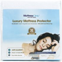 Ultra-Soft, Luxury Mattress Protector | All Bed Sizes Available (Single, Double, King, Super King) | Waterproof, Stain proof, Absorbent, Breathable & Machine Washable, Anti Allergy Topper protects from Bed Wetting, Bed Bugs (King)