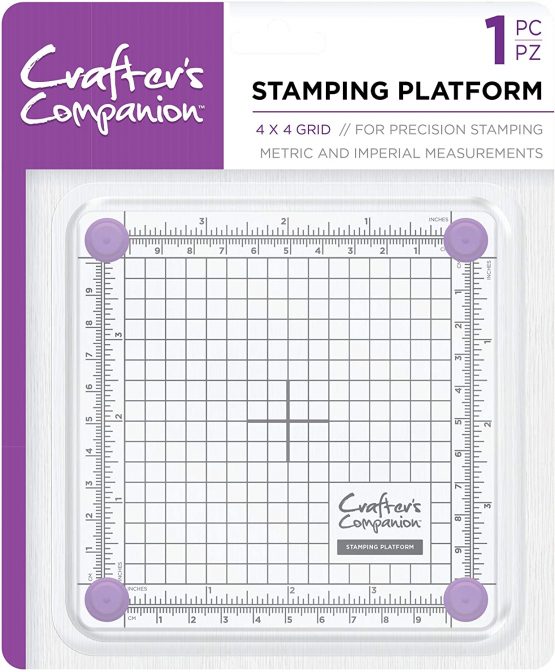 Crafter's Companion Stamping Platform-4" x 4"