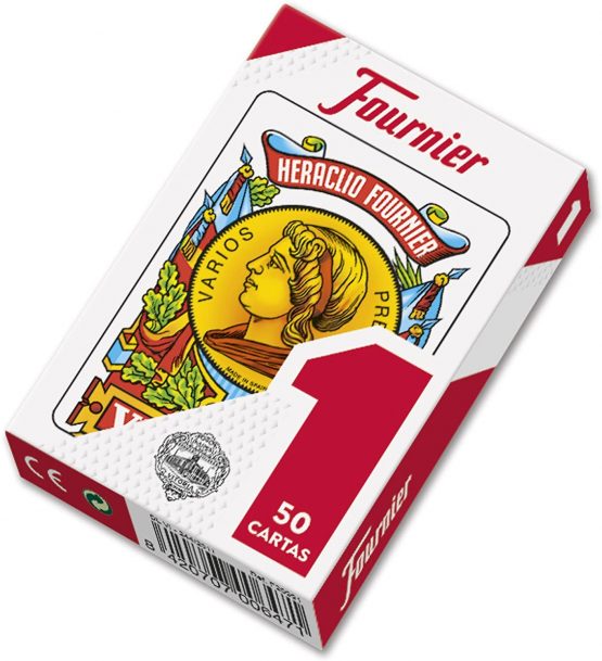 Fournier F20991 – Spanish Deck No. 1, 50 Cards, Assortment: Random Colours