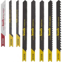 kwb 617230 Jigsaw blades S-30 shank, universal set for non-ferrous metals and wood