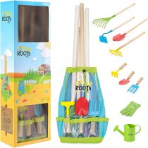 Little Roots BGG1654 Kids Tool Kit Backpack, Toy Tool Box Set for Children, Multi-Colour