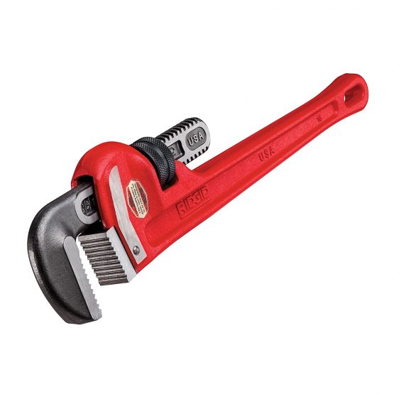 RIDGID 31025 18-inch Heavy-Duty Straight Pipe Wrench, 18-inch Plumbing Wrench