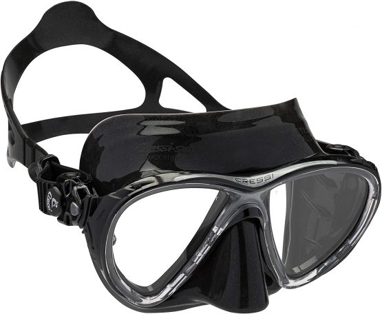 Cressi Big Eyes Evolution Mask - Revolutionary Unisex Diving mask made of High Seal or Crystal Silicone, a material that offers extraordinary and unprecedented comfort