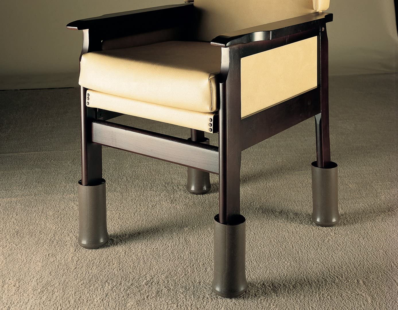 NRS Healthcare LegX Chair Raisers Pack of 4, Red BigaMart