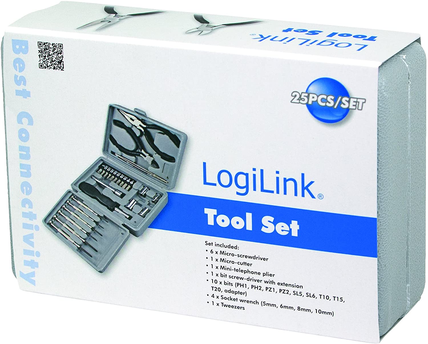 LogiLink WZ0023 Tool Set (Pack of 25), Grau - Image 2