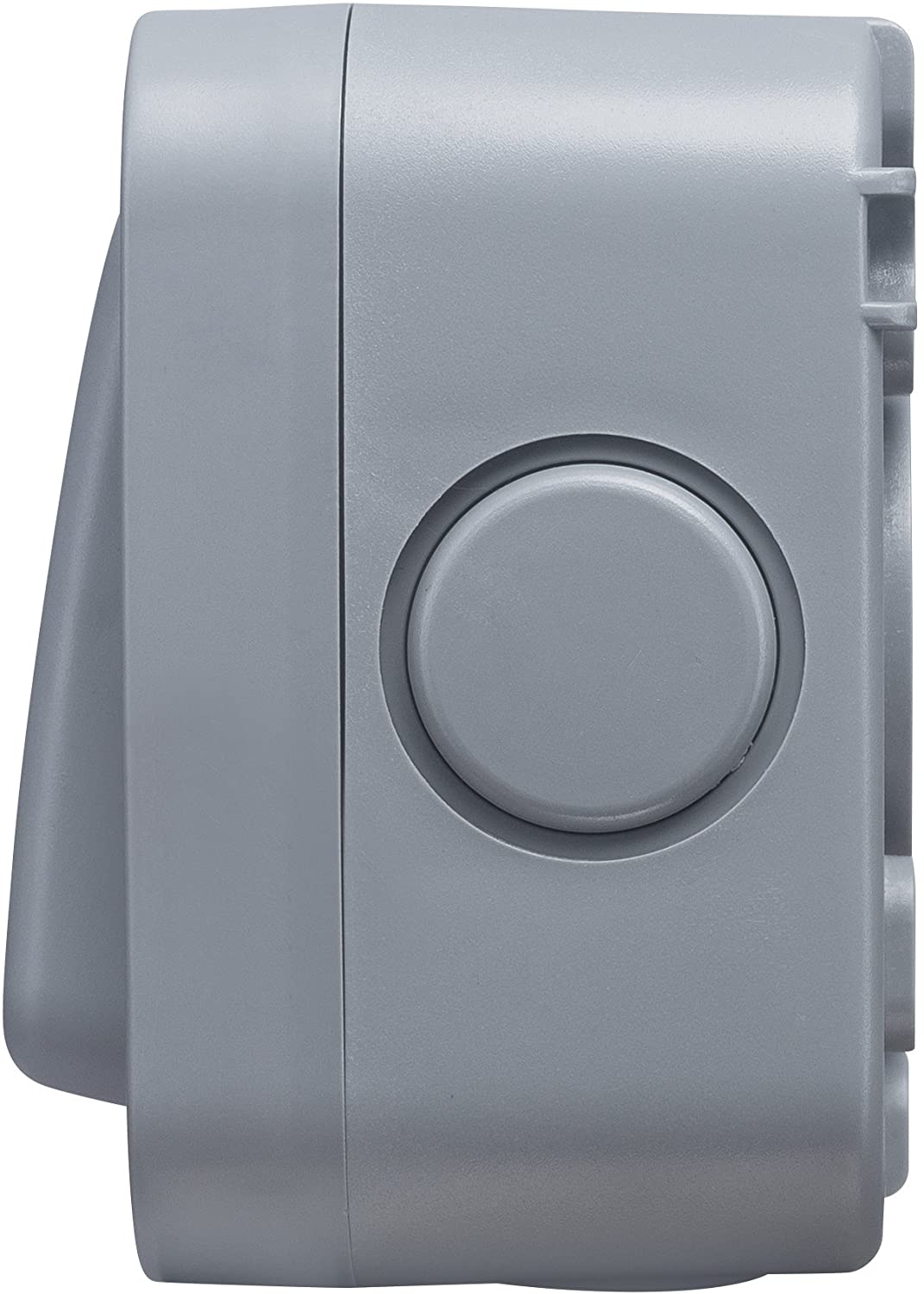 BG Electrical Outdoor Retractive Single Wall Press Switch with LED Indicator, Weatherproof Storm, 2 Way, Grey, 20A, IP66 Rated, WP14 - Image 3