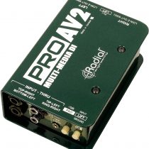 Radial Pro-AV2 Stereo Multi Media Passive DI Box