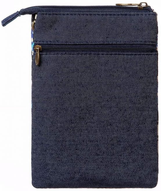 LassZone Small Canvas Crossbody Phone Bag National Pattern Handbags Purse Wallet Change Pouch Bags for Women Girls - Image 2