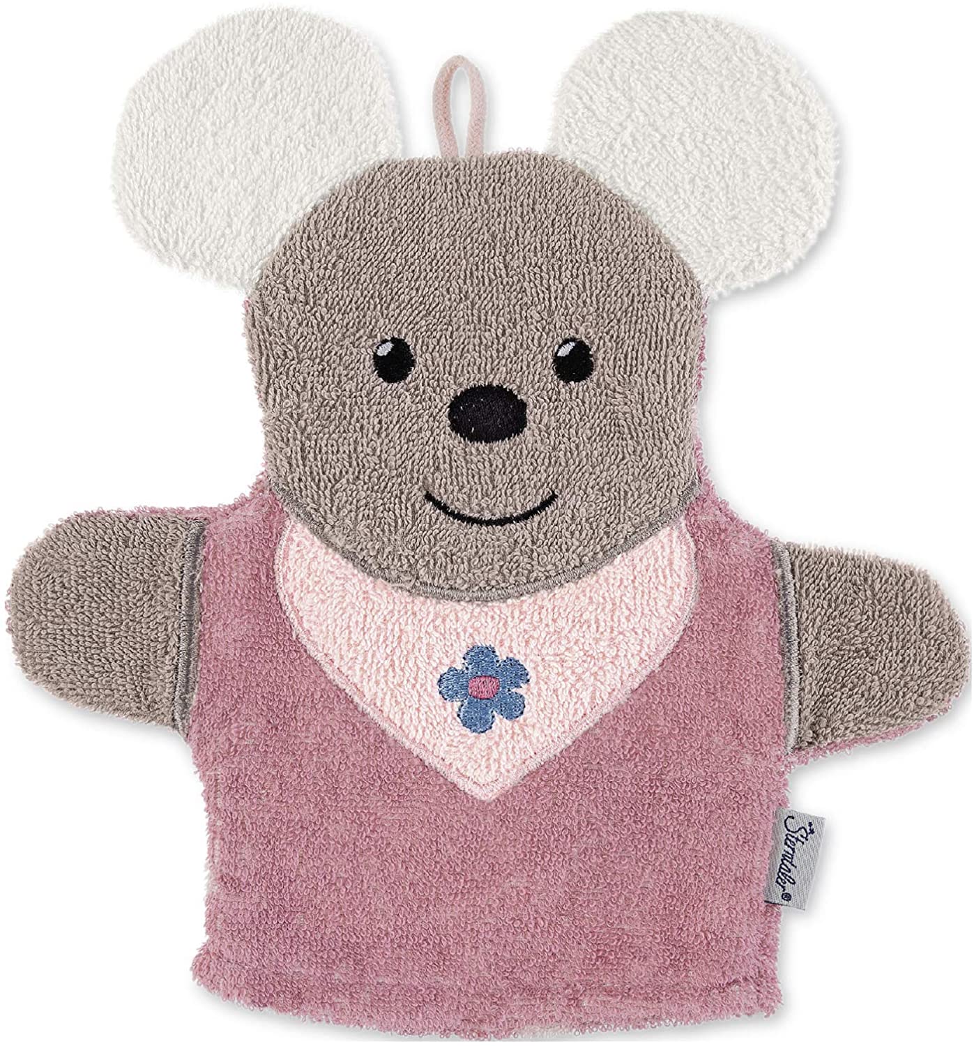 Sterntaler 7222001 Mabel Washing Mitt Pink, 1 Stück (1er Pack)