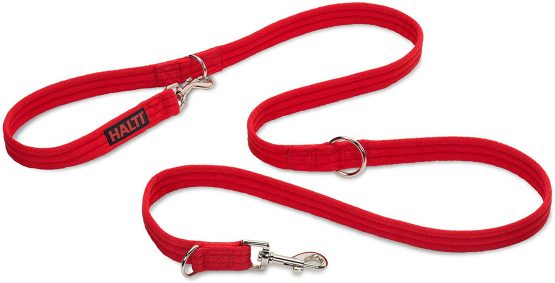 Halti Training Lead for Dogs, Dog Lead to Stop Pulling on Walks, Available in Sizes Small and Large, Large, Red
