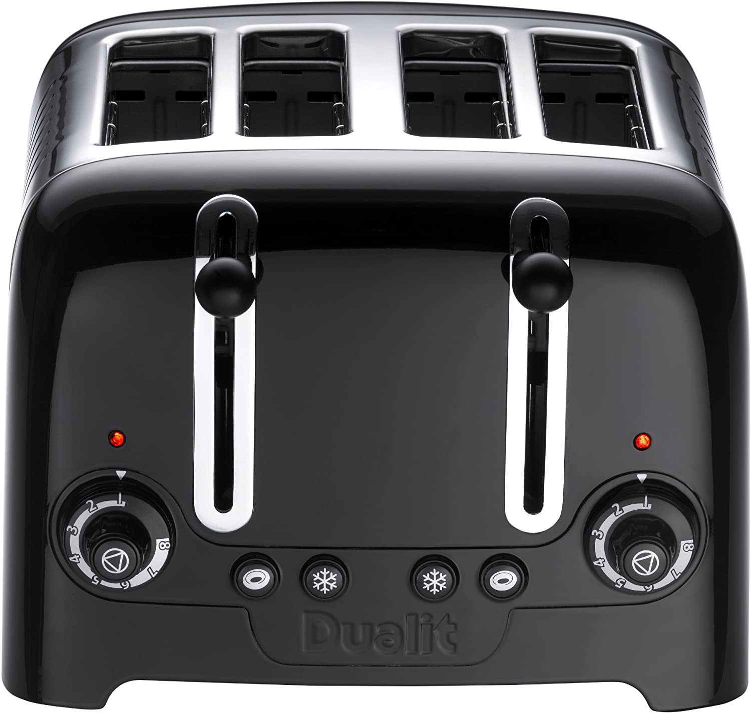 Dualit 4 Slice Lite Toaster, Black