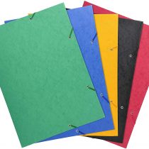 Exacompta 59500E Folders with Elastics, 32x44 cm, Assorted Colors (1 unit)