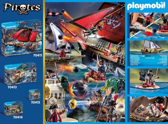 Playmobil Pirates 70412 Redcoat Caravel, for Children Ages 5+ - Image 3
