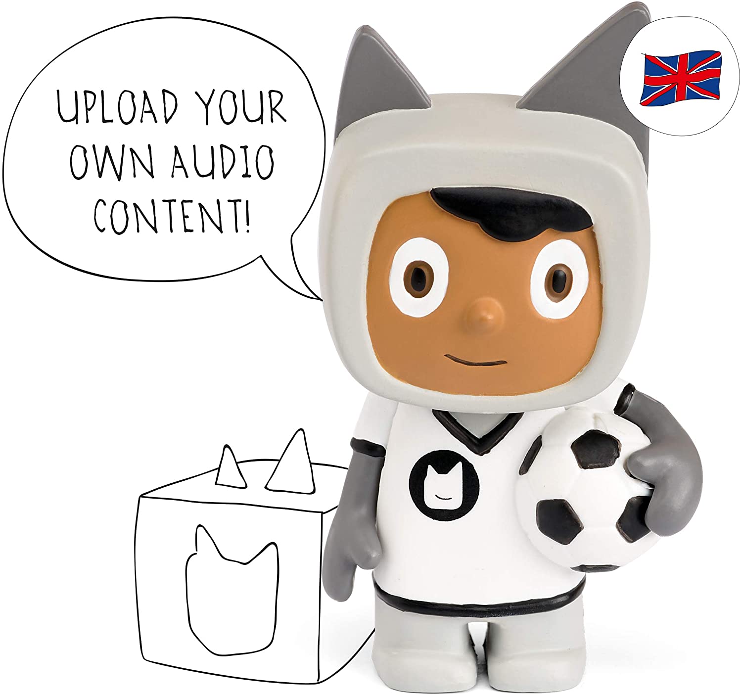 tonies Audio Character for Toniebox Creative Footballer Figurine