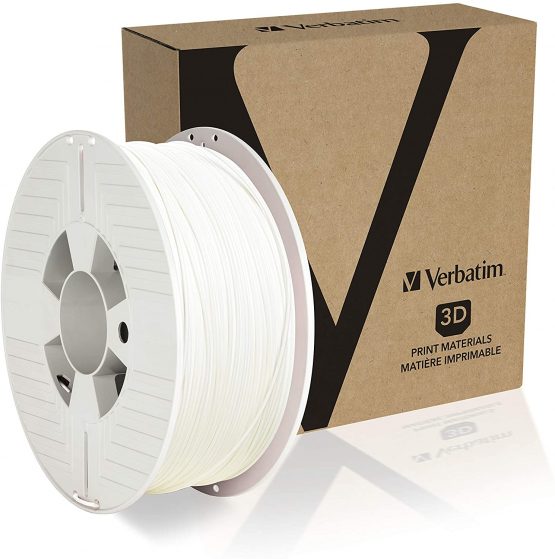 VERBATIM PLA-Filament 3D-Printing I 1.75mm I 1kg I high end polyactide-Filament for Material Extrusion I for 3D-Printer & 3D-Pen I 3D-Printer-Filament Made of PLA I 1 Spool 335m I White - Image 3