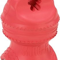 Dehner Premium Rubber Cone Dog Toy Approx. 20 x 7.5 x 13 cm Red