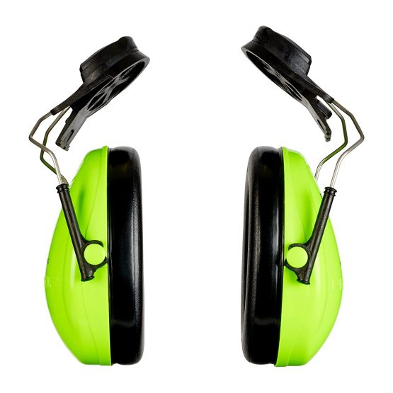 3M PELTOR Optime I Earmuffs, 26 dB, Hi-Viz, Helmet Mounted, H510P3E-469-GB - Image 3