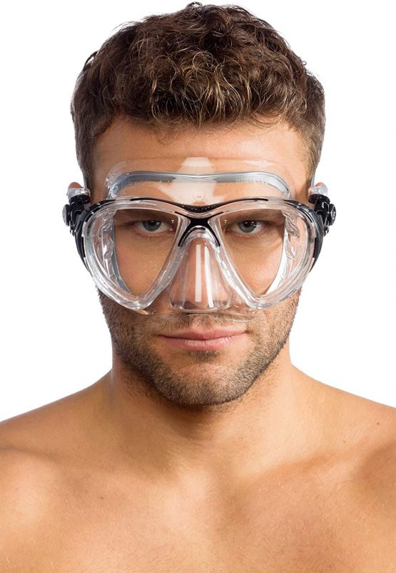 Cressi Big Eyes Evolution Mask - Revolutionary Unisex Diving mask made of High Seal or Crystal Silicone, a material that offers extraordinary and unprecedented comfort - Image 4