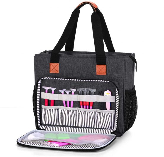 Luxja Carrying Case for A4 Light Pad and Diamond Painting Accessories, Storage Bag for Diamond Painting Tools and Light Box (Bag Only), Black - Image 2