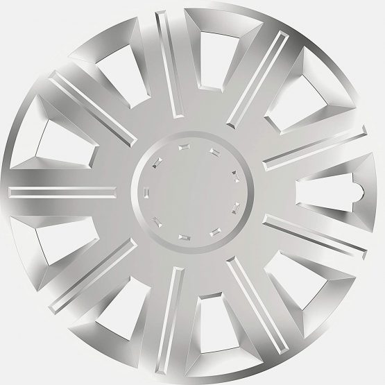 Versaco Car Wheel Trims VICTORY15 - Silver 15 Inch 9-Spoke - Boxed Set of 4 Hubcaps - Includes Fittings/Instructions - Image 4