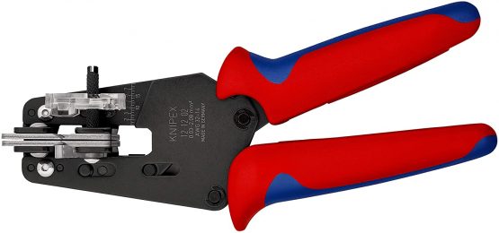 KNIPEX Precision Insulation Stripper with adapted blades (195 mm) 12 12 02 - Image 3