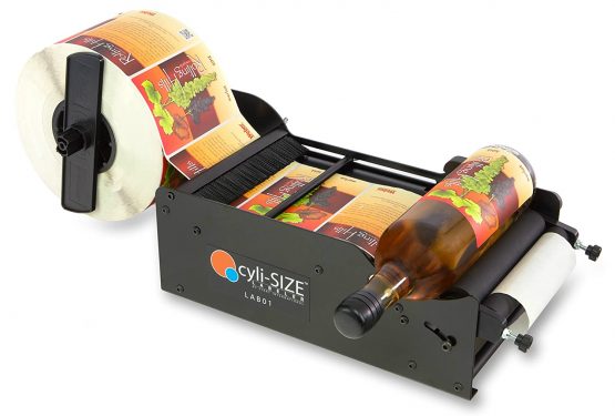 START International LAB01 Manual Bottle Label Applicator, Black