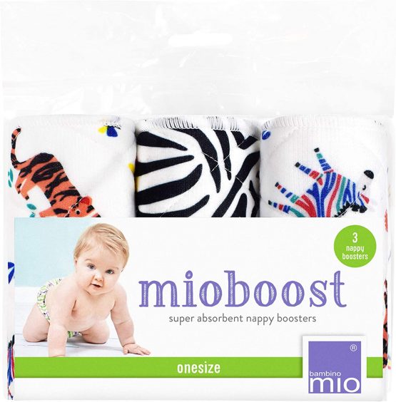 Bambino Mio, mioboost (nappy boosters), 3 pack, savanna stripes, MB3 SAV