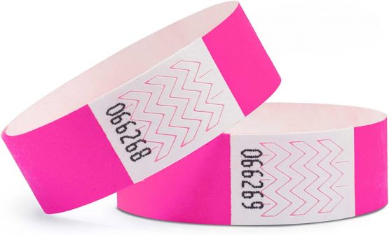 linie zwo®, Pack of 100 wristbands Tyvek® 19 mm