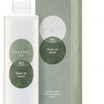 Balance Me Wake Up Wash | With Vitamin E & Aloe Vera | Soothing Hand Wash | Calming & Hydrating | For Sensitive Skin | Natural Body Wash | Vegan Friendly & Cruelty Free | Made in the UK | 250ml